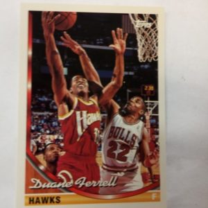 1993 NBA topps Duane Ferrell