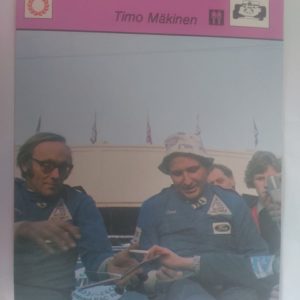 Concert Hall Autourheilu Timo Mäkinen