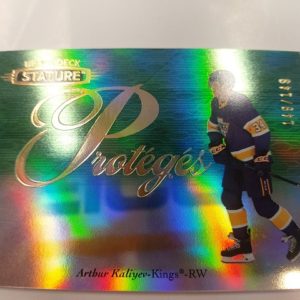 2020-21 Upper Deck Stature Protégés 149/149 Arthur Kaliyev
