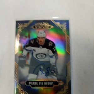 2020-21 UD stature hockey Pierre-luc Dubbis autographed