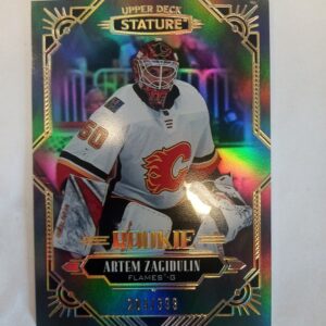 2020-21 Upper Deck Stature Rookie Artem Zagidulin /399