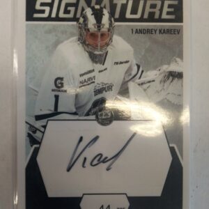 2021-2022 Cardset SM-Liiga Signature Andrey Kareev /125