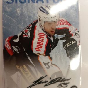 2016-17 Cardset Signature Harri Tikkanen /125