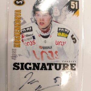 2020-21 Cardset Signature /125 Jesse Koskenkorva