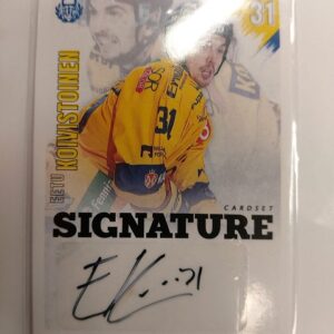 2020-21 Cardset Signature /125 Eetu Koivistoinen