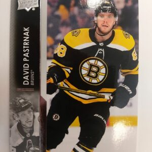 2021-22 Upper Deck David Pastrnak