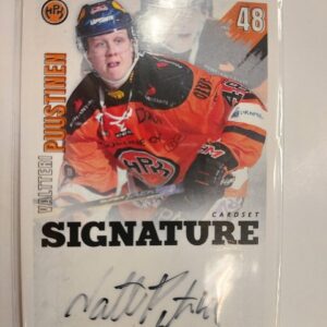 2020-21 Cardset Signature /125 Valtteri Puustinen