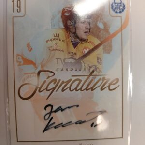 2017-18 Cardset Signature /125 Janne Keränen