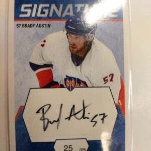 2021-22 Cardset Signature /125 Brady Austin