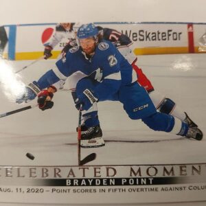 2020-21 SP Authentic Celebrated Moments Brayden Point
