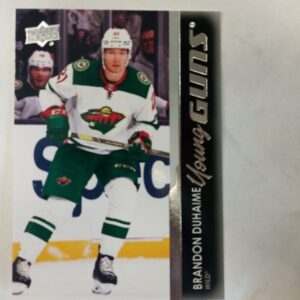 2021-2022 Upper Deck Series 2 Young Guns Brandon Duhaime