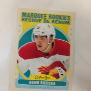 2021-22 OPC Marquee rookies recrue de renom Adam Ruzicka