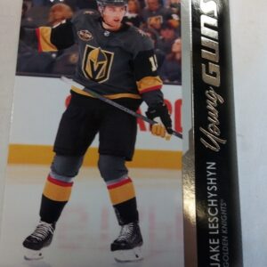 2021-22 Upper Deck series 2 young guns Jake Leschyshyn