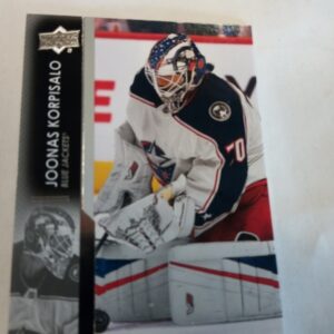 2021-22 Upper Deck series 2 Joonas Korpisalo