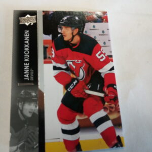 2021-22 Upper Deck series 2 Janne Kuokkanen