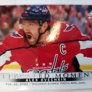 2020-2021 Upper Deck SP Authentic Celebrated Moments Alex Ovechkin