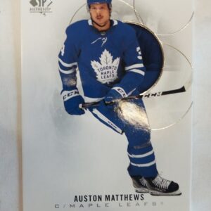 2020-2021 Upper Deck SP Authentic Auston Matthews