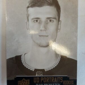 2021-2022 Upper Deck Series 2 Portraits Rookies Ivan Prosvetov