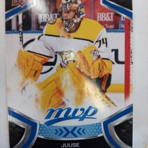 2021-2022 Upper Deck MVP Juuse Saros