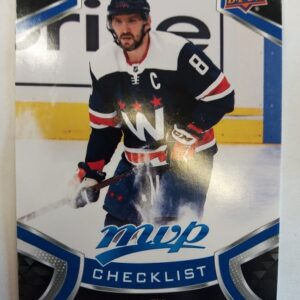 2021-2022 Upper Deck MVP Checklist Alex Ovechkin