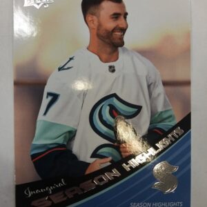 2021-2022 Upper Deck Seattle Kraken Hockey Season Highlights Expansion Draft (Silver)
