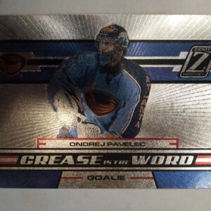 2010-2011 Panini Zenith Crease is the Word Ondrej Pavelec