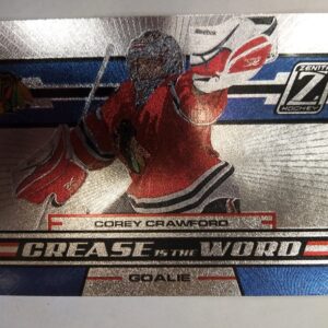 2010-2011 Panini Zenith Crease is the Word Corey Crawford