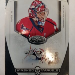 2011-2012 Panini Certified Masked Marvels Michal Neuvirth