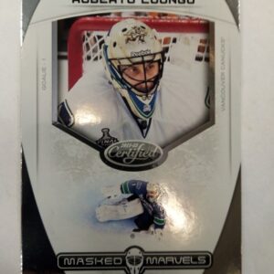 2011-2012 Panini Certified Masked Marvels Roberto Luongo