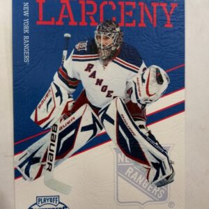 2010-2011 Panini Contenders Leather Larceny Henrik Lundqvist