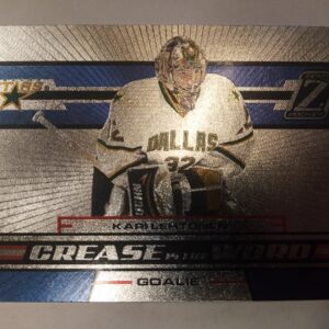 2010-2011 Panini Zenith Crease is the Word Kari Lehtonen