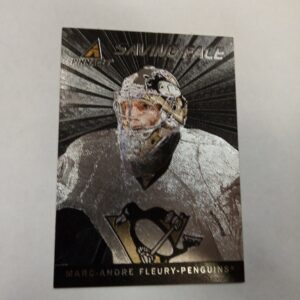 2011 pinnacle panini Saving face Marc-Andre Fleury
