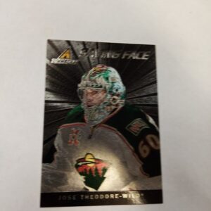 2011 pinnacle panini Saving face Jose Theodore