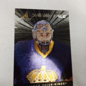 2011 pinnacle panini Saving face Jonathan Quick
