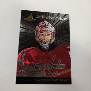 2011 pinnacle panini Saving face Michal Neuvirth