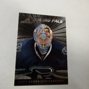 2011 pinnacle panini Saving face Cory Schneider