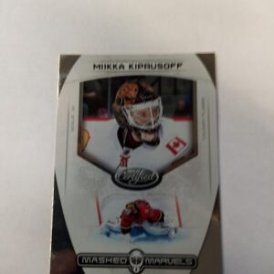 2011 panini Miika Kiprausoff masked marvels