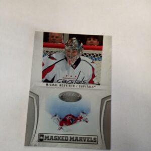 2010 panini Masked marvels Michal Neuvirth