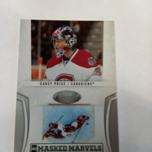 2010 panini Masked marvels Carey Price
