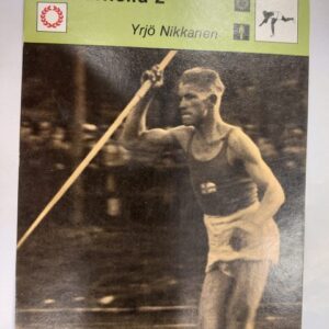 1978 Concert Hall Yleisurheilu 2 Yrjö Nikkanen