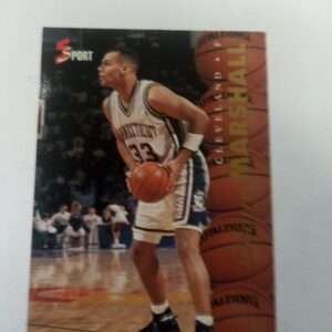 1995-96 classick marketing Donny Marshall