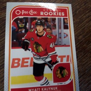 2021-22 OPC UD series 2 Glossy Rookies Wyatt Kalynuk
