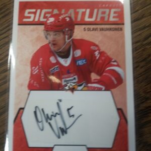 2021-22 Olavi Vauhkonen signature