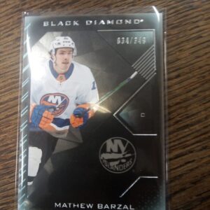 2021-22 Black diamond Mathew Barzal