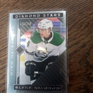 2021-22 Black diamond diamond stars Miro Heiskanen