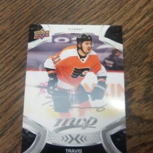 2021-22 UD mvp sign Travis Konecny