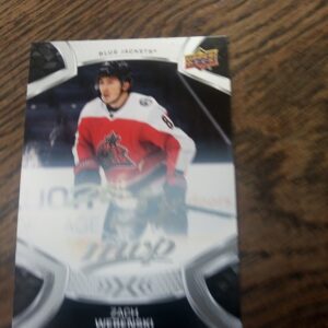 2021-22 UD mvp sign Zach Werensk