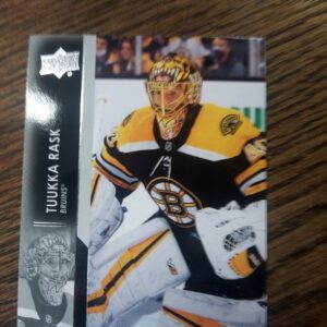 2021-22 UD extended series Tuukka Rask