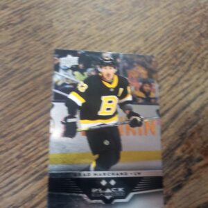 2021-22 UD black diamond Brand Marchand