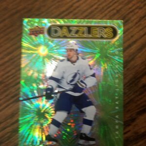 2021-22 UD series 1 dazzlers Brayden Point